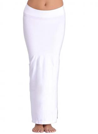 White Lycra Casual Wear Plain Shapewear